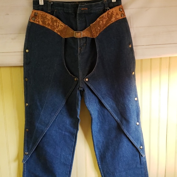 WEARWEST Jean's removable chap - Picture 1 of 3